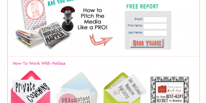 Cassera Communications: Homepage Redesign